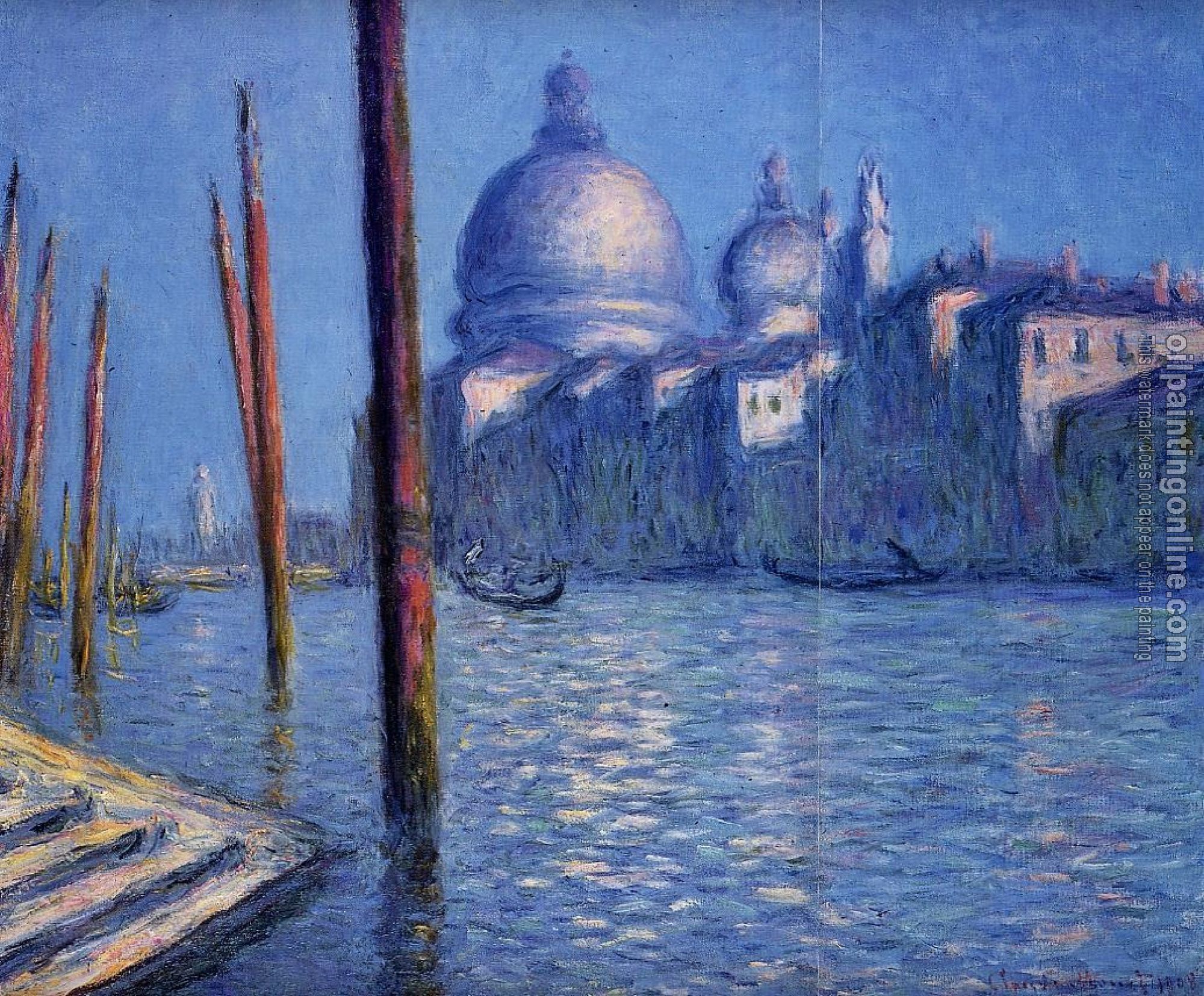 Monet, Claude Oscar - The Grand Canal